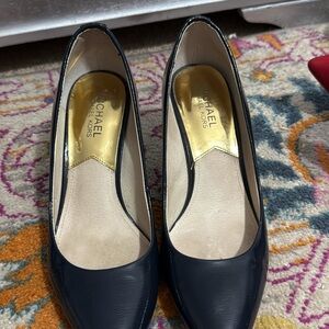 Michael Kors Dark Blue Heels